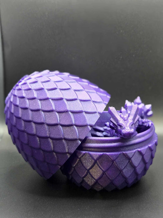 Crystal Like Spiked Dragon\Scaly Egg Combo (Large)